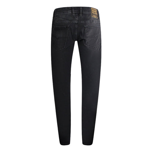 Diesel Tommer-R Black Faded Denim Pants THOMMER-R RB063 02
