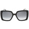 Tommy Hilfiger Dark Grey SF Lens Black Sunglasses One Size
