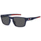 Tommy Hilfiger Grey Lens Matte Blue Sunglasses One Size