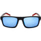 Tommy Hiliger Blue ML HC Lens Matte Blue Sunglasses One Size
