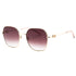 Tommy Hilfiger Brown Gradient Lens Gold Sunglasses TH2150 0EYR