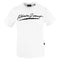 Plein Sport Large Signature Logo White T-Shirt S