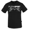 Plein Sport Large Tiger Scratch Logo Black T-Shirt S