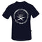 Plein Sport Large White Performance Logo Navy Blue T-Shirt M