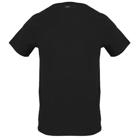 Plein Sport Scratched Logo Black T-Shirt S