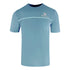 Aquascutum Active Piping Design Avio Blue T-Shirt TS005 18