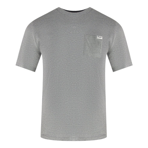 Aquascutum Active Small Pocket Light Grey T-Shirt TS007 05