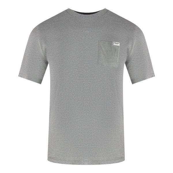 Aquascutum Active Small Pocket Light Grey T-Shirt TS007 05