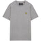 Lyle & Scott Plain Grey Embroidered Crew Neck T-Shirt TS1753V D24 D24