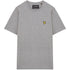 Lyle & Scott Plain Grey Embroidered Crew Neck T-Shirt TS1753V D24 D24