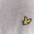 Lyle & Scott Plain Grey Embroidered Crew Neck T-Shirt TS1753V D24 D24
