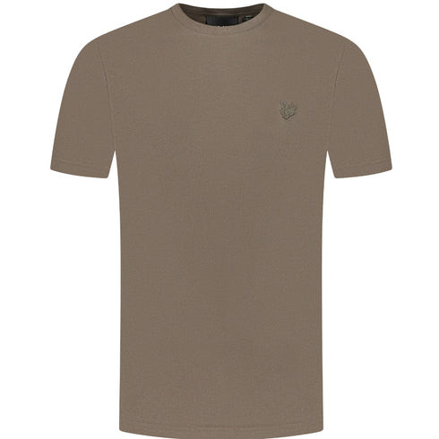Lyle & Scott Tonal Eagle Form Green T-Shirt XS