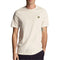 Lyle & Scott Branded Chest Logo Chalk White T-Shirt L
