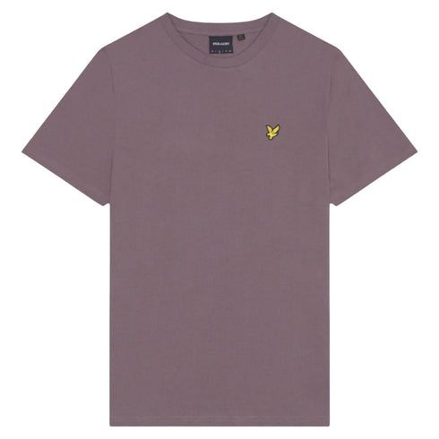 Lyle & Scott Branded Chest Logo Purple Highland Mauve T-Shirt M