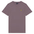 Lyle & Scott Branded Chest Logo Purple Highland Mauve T-Shirt M