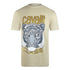 Cavalli Class Txt60A Jd060 03528 Beige Sand T-Shirt Mens M