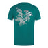 Cavalli Class Txt60C Jd060 04038 Green Ottanio T-Shirt Mens M