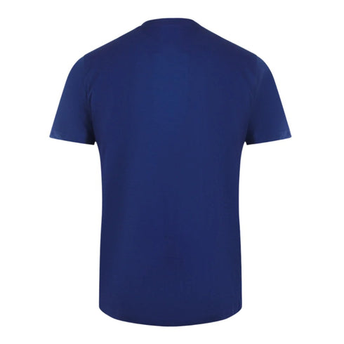 Cavalli Class Txt60C Jd060 04551 Iris Blue T-Shirt Mens M