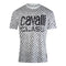 Cavalli Class Txt60K 3Po96 D0027 White/Black T-Shirt Mens M