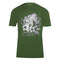Cavalli Class Txt60R Jd060 04050 Military Green T-Shirt Mens M
