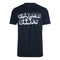 Cavalli Class Smoke Bold Logo Navy Blue T-Shirt TXT61C JD060 04502