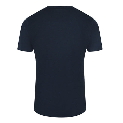 Cavalli Class Smoke Bold Logo Navy Blue T-Shirt TXT61C JD060 04502