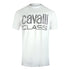 Cavalli Class Txt61D Jd060 00533 Off White T-Shirt Mens M