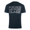 Cavalli Class Bold Zebra Print Navy Blue T-Shirt TXT61D JD060 04502