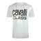 Cavalli Class Txt61F Jd060 00533 Off White T-Shirt Mens M