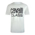 Cavalli Class Txt61F Jd060 00533 Off White T-Shirt Mens M