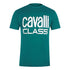 Cavalli Class Txt61F Jd060 04038 Green Ottanio T-Shirt Mens S