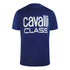 Cavalli Class Txt61F Jd060 04551 Iris Blue T-Shirt Mens M