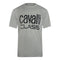 Cavalli Class Txt61F Jd060 05014 Grey Melange T-Shirt Mens M