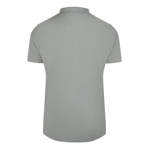 Cavalli Class Taped Shoulders Grey Polo Shirt TXT64D KB002 05014