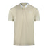 Cavalli Class Bold Stripe Beige Sand Polo Shirt TXT64R KB002 03528