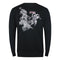 Cavalli Class Txt66B Cf050 05051 Black Round Neck Sweatshirt Mens - Style Centre Wholesale