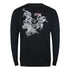 Cavalli Class Txt66B Cf050 05051 Black Round Neck Sweatshirt Mens - Style Centre Wholesale