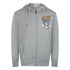 Cavalli Class Txt68A Cf050 05014 Grey Melange Hoodie Zip Sweatshirt Mens - Style Centre Wholesale