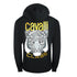 Cavalli Class Bold Tiger Graphic Black Hoodie TXT68D CF050 05051