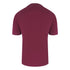 Aquascutum Active Check Pocket T Shirt Cordovan Ts004 26 Burgundy T Shirt Male - Style Centre Wholesale