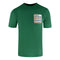 Aquascutum Active Check Pocket Hunter Green T-Shirt TS004 27