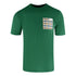 Aquascutum Active Check Pocket Hunter Green T-Shirt TS004 27