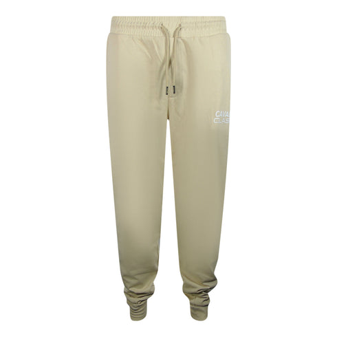 Cavalli Class Txt20B Cf050 03528 Beige Sand Jogging Pants Mens - Style Centre Wholesale