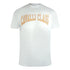 Cavalli Class Varsity Logo Off White T-Shirt TXT61A JD060 00533