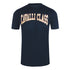 Cavalli Class Varsity Logo Navy Blue T-Shirt TXT61A JD060 04502