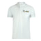 Cavalli Class Vibrant Floral Logo Off White Polo Shirt TXT64L JD060 00533