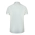 Cavalli Class Vibrant Floral Logo Off White Polo Shirt TXT64L JD060 00533