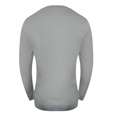 Cavalli Class Txt66A Cf050 05014 Grey Melange Round Neck Sweatshirt Mens - Style Centre Wholesale