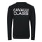 Cavalli Class Txt66A Cf050 05051 Black Round Neck Sweatshirt Mens - Style Centre Wholesale