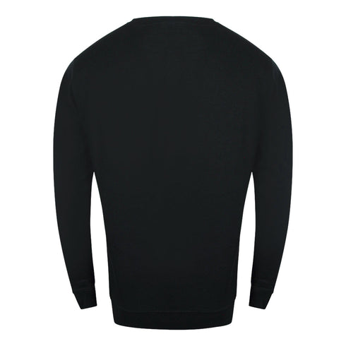 Cavalli Class Txt66A Cf050 05051 Black Round Neck Sweatshirt Mens - Style Centre Wholesale